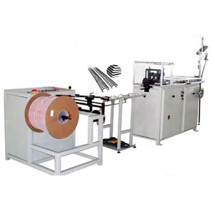 완벽한 완전 자동 이중 루프 와이어 성형 기계 나선형 코일 노트북 바인딩 기계 와이어 만들기 기계 - Product Image 1