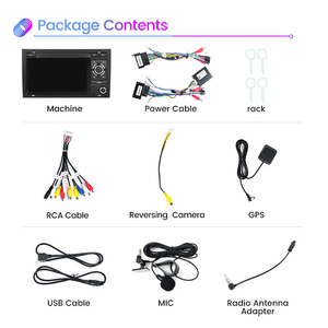 Écran audio de voiture MEKEDE, autoradio, écran de voiture, navigation automobile, lecteur stéréo de voiture pour <span class=keywords><strong>Audi</strong></span> A4 <span class=keywords><strong>2002</strong></span>-2009 - Product Image 5