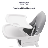 Chaise haute pour bébé, chaise de repas pour enfants, chaise de bureau multifonctionnelle de haute qualité, siège évolutif, directement de l'usine