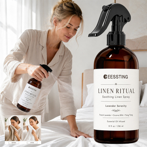 High Quality Long Lasting Fragrance <b>Anti</b> <b>Static</b> Wrinkle Release Multi Use Room Linen Pillow Aroma Mist Relaxing Linen <b>Spray</b> - Product Image 1