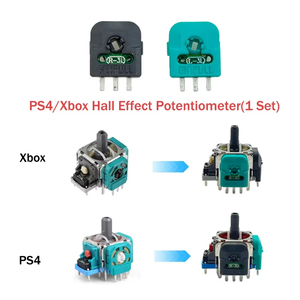 Capteur de manette à effet <span class=keywords><strong>Hall</strong></span> pour manette Xboxes Potentiomètre magnétique de manette analogique <span class=keywords><strong>3D</strong></span> pour accessoires de jeu PS4 PS5 Gamepad - Product Image 4
