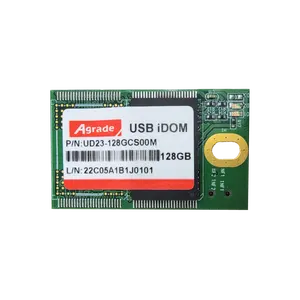 UD23 SLC外部硬件写保护标准USB 2.0端口10引脚USB2.0 128MB至32GB工业USB DOM SSD