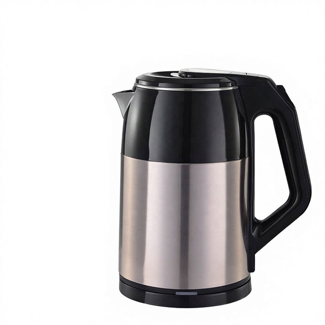 Customizable 1.8L Electric Kettle Double Layer PP Body Water Boiler for Household Kitchen Appliances Hot Water Kettle