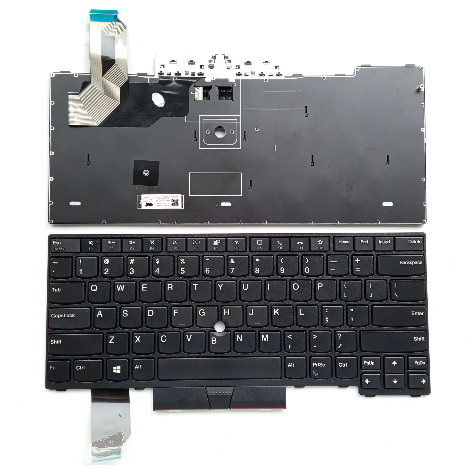 Keyboard US Black Keyboard For ThinkPad L14 GEN 2 Type 20X5 20X6 20X1 20X2 Without Pointing