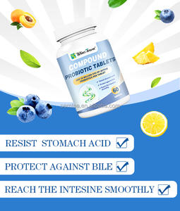 Tabletas bióticas <span class=keywords><strong>para</strong></span> la salud de las mujeres con cápsulas probióticas de vitamina C y <span class=keywords><strong>B</strong></span> Suplementos alimenticios <span class=keywords><strong>para</strong></span> adultos Forma de dosificación de belleza - Product Image 2