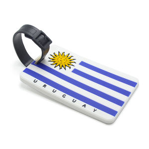 Étiquette de sac Cadeaux promotionnels d'avion Bagages <span class=keywords><strong>Petra</strong></span> Jordanian Airline Tag Silicone Voyage personnalisé Nom ID PVC souple Etiquette de bagage - Product Image 1