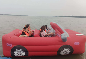 Gommone trainabile in PVC rinforzato per auto, <span class=keywords><strong>barca</strong></span> trainabile per il mare - Product Image 2