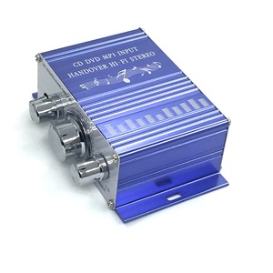 Mini amplificateur de puissance HY2001, amplificateur stéréo <span class=keywords><strong>HIFI</strong></span>, amplificateur audio <span class=keywords><strong>DAC</strong></span> <span class=keywords><strong>pour</strong></span> la maison et la voiture avec alimentation 12V3A et câble audio - Product Image 3