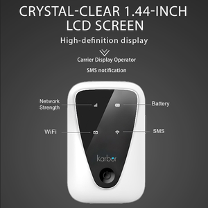 Router Portátil Karbor MF836 LTE WiFi 6, Router Móvil Wifi 2g 3G 4G, Batería de 3000mAh, 150Mbps, para Router <span class=keywords><strong>Tp</strong></span> <span class=keywords><strong>Link</strong></span> Wifi 6 - Product Image 3