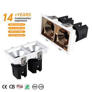 Projecteur LED double IP65 2*25W Aputure Amaran, éclairage mural extérieur étanche, éclairage commercial, luminaire <span class=keywords><strong>spot</strong></span> - Product Image 1