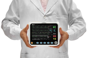 Untuk penggunaan manusia atau hewan <span class=keywords><strong>Monitor</strong></span> tanda vital portabel instrumen ambulans Rumah Sakit Multiparameter Pa Tient <span class=keywords><strong>Monitor</strong></span> - Product Image 6