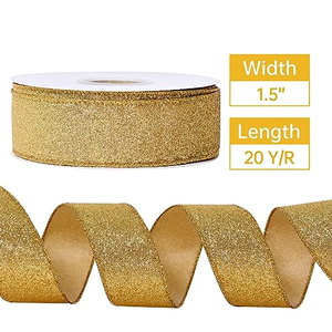 Ruban écologique 6 mm Ruban métallique pailleté Ruban coloré pour emballage cadeau Ruban métallique argenté - Product Image 4