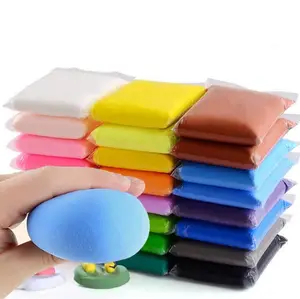 Hochwertige 24 Farben Soft Modeling Clay Luft trockener Ton für DIY Crafts Toys