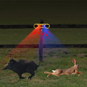 Ahuyentador de Animales de Estado Sólido con Sensor de Movimiento y Energía Solar, Material ABS, 13 Sonidos Integrados, para Jabalíes, Osos, Lobos, Ciervos y Aves - Product Image 5