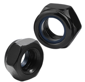 Din985 Đen Thép không gỉ lục giác nylon chèn khóa hạt đánh bóng kết thúc với kẽm mạ - Product Image 4