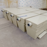 Filtre de traitement d'eau intégré pour bassin, boîte de filtration à goutte-à-goutte Bakki avec PP de qualité alimentaire et assemblage rapide