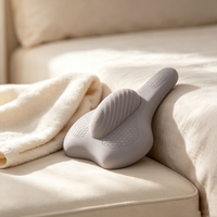 Entraîneur de Kegel pour le renforcement des muscles du plancher pelvien et masseur du sphincter anal - Aide musculaire en gel de silicone pour les muscles du PC pour hommes et femmes adultes