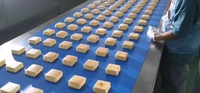 Wanli Group Ligne de production de gâteaux en couches de fraises Équipement de fabrication de gâteaux Machine de découpe automatique de gâteaux