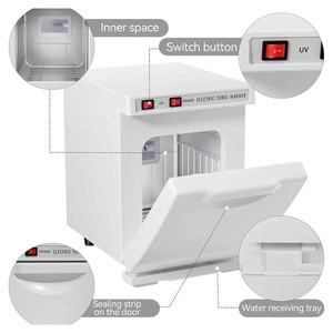 Mini chauffe-serviettes électrique, armoire chauffante pour serviettes, pour salon de beauté, massage, bureau, spa facial - Product Image 5