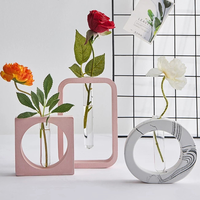 Moule en silicone 3D pour vase, pour la coulée de résine époxy, décoration artisanale pour la maison et le jardin, antiadhésif, réutilisable, bricolage, moule pour pot de fleurs