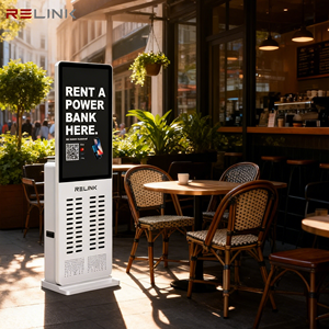 New Arrival 48 Slots Fast Charging 400W <b>Power</b> <b>Bank</b> <b>Vending</b> <b>Machine</b> with 43 Inch Ad Screen Dual Revenue Streams for Airport/Mall - Product Image 1