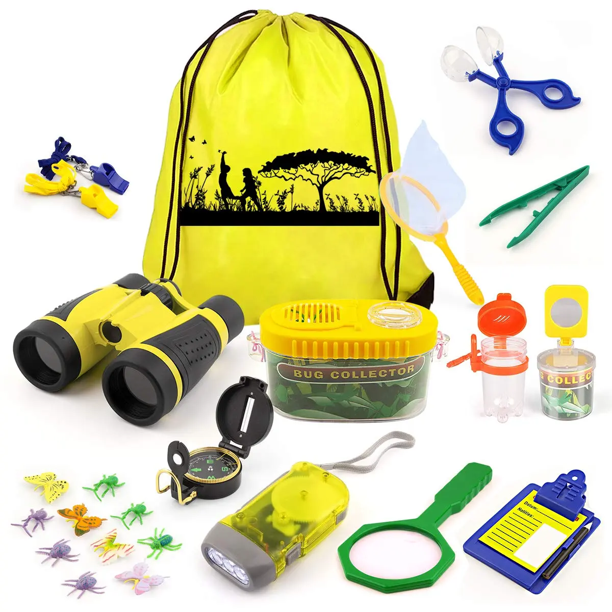 Kids Explorer Kit Bug Catcher Kit Voor Kinderen Met Kompas Vergrootglas Verrekijker Safari Educatief Cadeau Voor Kinderen Jongens Meisjes