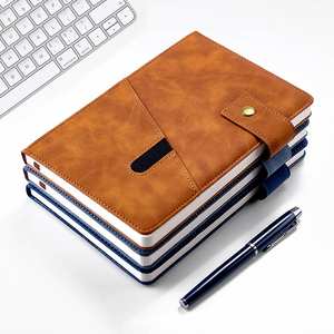 Fashionable High-Grade Custom Logo <b>Notebook</b> Personalized Promotional Gift <b>A5</b> <b>Lined</b> Leather <b>Notebook</b> - Product Image 5
