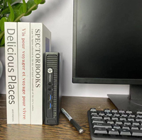 PC Mini Intel H-P 800 G5 Rekondisi I7 Generasi ke-9 8GB 256GB SSD Bodi Logam Anti-Debu Pendingin Kompak Desktop Kantor Win10