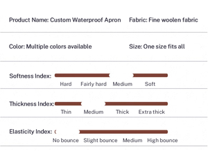 Tùy Chỉnh Làm Việc Tạp Dề Sản Xuất Người Đàn Ông Của Và Phụ Nữ Sơn Trà Sữa Cửa Hàng Barista Polyester Tạp Dề - Product Image 6