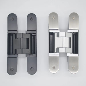 צירים נסתרים לדלתות, צירים נסתרים חזקים ועמידים, מתכווננים 180 מעלות, צירים תלת-ממדיים בלתי נראים לדלתות - Product Image 1