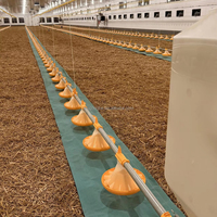 Système d'élevage automatique de poulet de chair à faible coût pour poulet