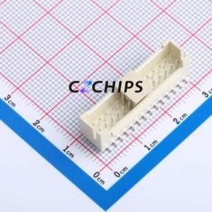 WAFER-PHB2.0-28PLB-GM Wire-to-Board Pin Header SMD,P=2mm Connector 2x14P 2mm Vertical Mount PHB - Product Image 1