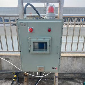 Màn hình màu cảm ứng 7 inch TVOC <span class=keywords><strong>PM2.5</strong></span> <span class=keywords><strong>PM10</strong></span> AQI thử nghiệm giám sát khí hệ thống tiền xử lý bơm hút lấy mẫu phân tích khí - Product Image 4