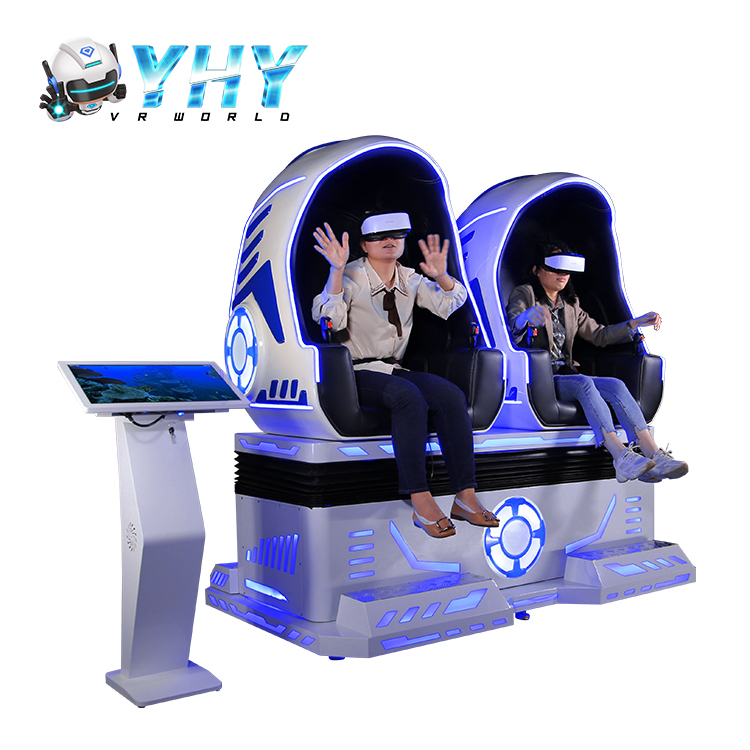 Симулятор виртуальной реальности Yihuanyuan-Kids Driving VR, Аттракционы, Виртуальная реальность, Кинотеатр, Двойные 2 места, Кресло-яйцо, 9D, Фабрика