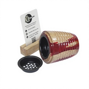 Último soporte de quemador de incienso Exim tradicional, difusor de aromaterapia Bukhoor de resina de madera Mubkhar para uso en interiores, cascada perfumada - Product Image 2