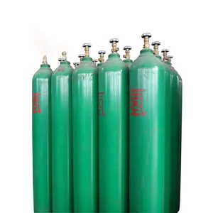 गैस सिलेंडर निर्बाध स्टील आर्गन नाइट्रोजन ऑक्सीजन को2 गैस सिलेंडर बड़ी क्षमता 10l 30L 50L 70l