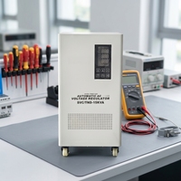 Regulador de Voltaje Automático Monofásico de 15kva 20kva 30kva 50kva, Estabilizador de Voltaje de 110v 220v para el Hogar