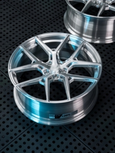 Mâm xe độ 18' 19' 5 lỗ 5x100 5x114.3 5x112 màu đen bóng hợp kim nhôm đúc dành cho Honda Civic Type-R - Product Image 5