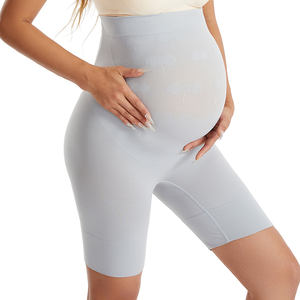 Taglie forti a vita alta in gravidanza pantaloncini di sostegno per la pancia di sollevamento natiche maternità pantaloni Skinny vestiti per le donne - Product Image 6