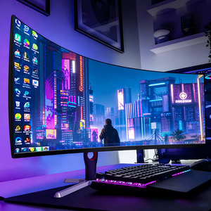 Monitor Curvo para Juegos de 32 <span class=keywords><strong>Pulgadas</strong></span> con Diseño Atractivo, 165 Hz, Relación de Aspecto 21:9, Disponible en 24, <span class=keywords><strong>27</strong></span> y 34 <span class=keywords><strong>Pulgadas</strong></span> - Product Image 1