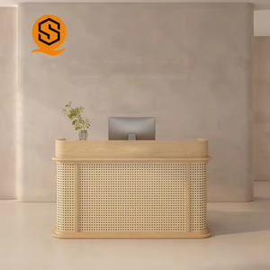 Shinestone Fashion Boutique Caisse Comptoir Réception Vert Bois Couleur Boutique Comptoir En Bois Réception En Bois <span class=keywords><strong>Salon</strong></span> De Réception - Product Image 3