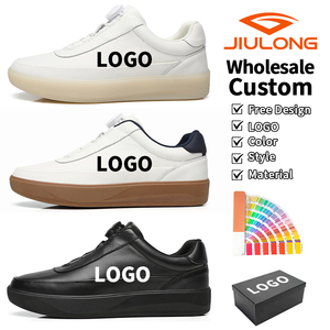 Zapatos Casuales Ligeros de Moda con Cordones Rápidos, Logotipo Personalizado, Zapatos de Alta Calidad para Caminar al Aire Libre, Zapatillas Cómodas para Hombre - Product Image 1
