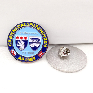 Pin de solapa de metal esmaltado personalizado, <span class=keywords><strong>mini</strong></span> de 2 cm, chapado en oro y plata, de aleación de latón y zinc, con esmalte blando y duro, venta al por mayor con MOQ bajo - Product Image 5