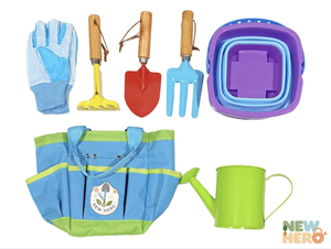 Set di Attrezzi da Giardino <span class=keywords><strong>per</strong></span> Bambini con Borsa, Guanti e Secchielli - Kit Portatile <span class=keywords><strong>per</strong></span> <span class=keywords><strong>Giardinaggio</strong></span> e Giochi in Spiaggia - Product Image 5