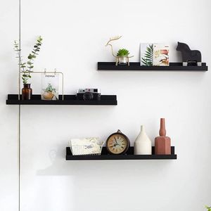 Estante de Pared, Mueble de Almacenamiento Colgante, Metal Antiguo, Estilo Industrial <span class=keywords><strong>Vintage</strong></span> Rústico, Madera Maciza, Estantes Flotantes de Pared para Colgar en la Pared - Product Image 4