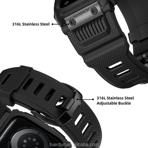 <span class=keywords><strong>Correa</strong></span> de Reloj Deportiva de <span class=keywords><strong>Camuflaje</strong></span> con Funda Protectora Completa de TPU para <span class=keywords><strong>Apple</strong></span> <span class=keywords><strong>Watch</strong></span> de 42mm 44mm 45mm para iWatch Series 3 4 5 6 7 8 - Product Image 4