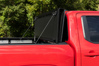Bâche de benne rigide en aluminium étanche, rétractable, pliable et verrouillable pour Nissan Frontier NP300 2009-2024 (benne de 5ft/6ft)