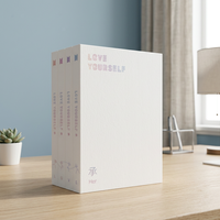 BTS LOVE YOURSELF HER Mini Album ke-5 LOVE Ver CD Musik Pop Korea Semua Usia Terbuat dari Kertas & Plastik