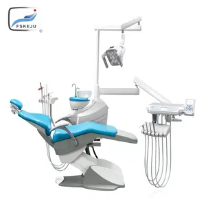 Dental Chair Rixi Luxury High Quality Electric Dental Unit with Medical Ergonomics Luxury High Quality Dental Unit for Dentist