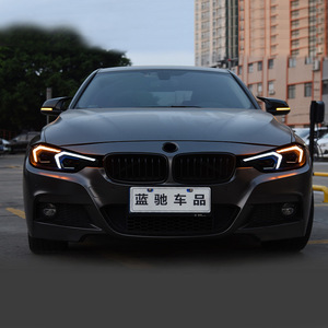 Pour Série 3 F30 F35 2013-2018, ensemble de phares avant, feux de jour à LED, 12V 30W 6000K, nouvelle version, rétrofit/mise à niveau universelle - Product Image 4